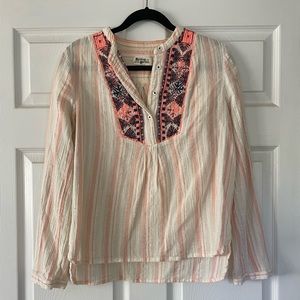 Anthropologie Holding Horses blouse. Size Medium